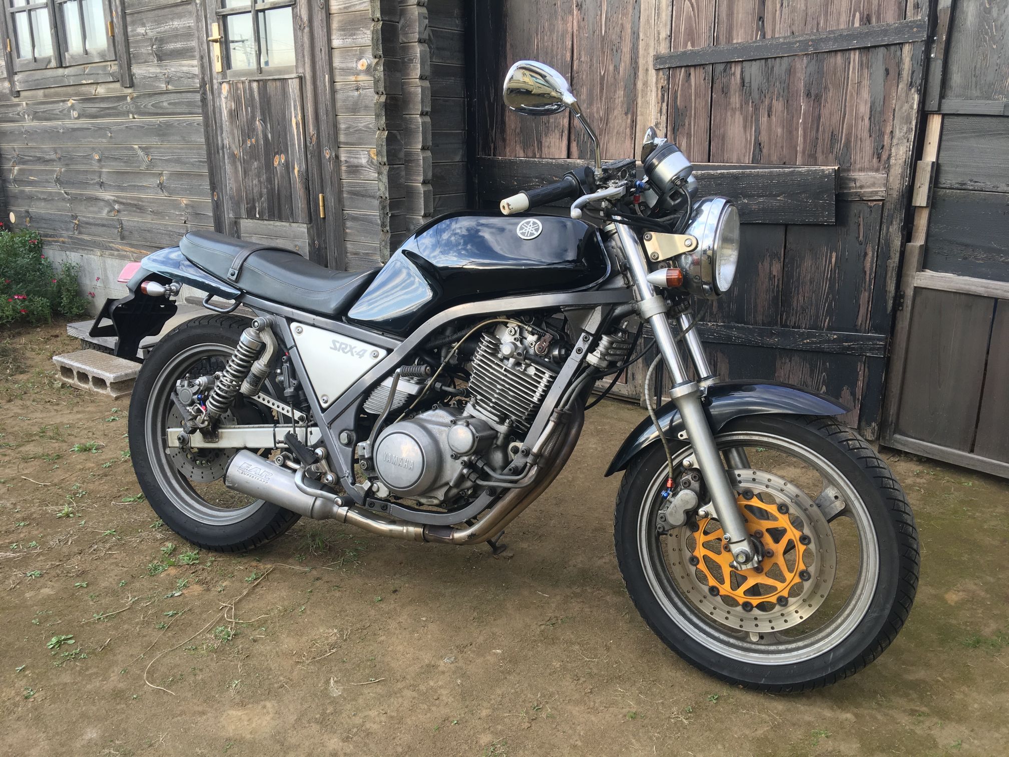 商談成立 SRX400 オーリンズ - バイク